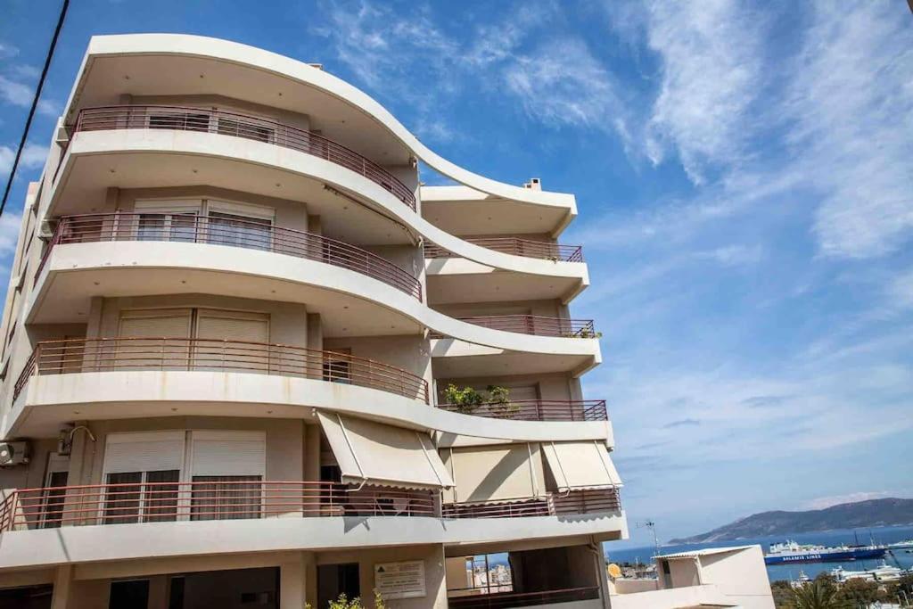 Lavrio Seaview 2Bdr Apt 4 Min Dive From The Sea Exteriér fotografie